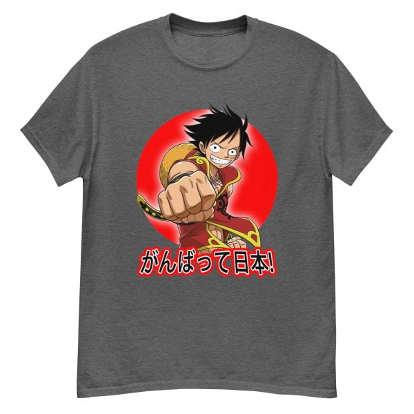 One Piece Luffy Red  Sun T Shirt
