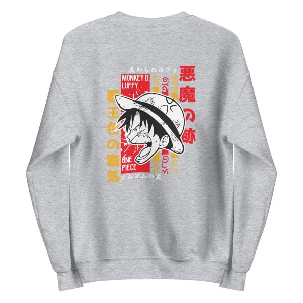One Piece Luffy Funny Vintage Unisex Sweatshirt