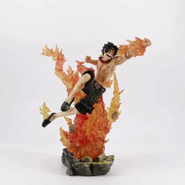 Anime One Piece Figure Portgas D Ace Battle Edition Action Figurine