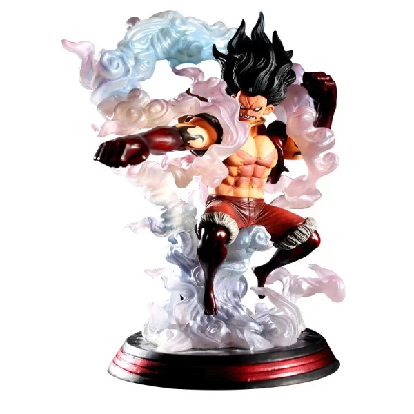 One Piece Monkey D Luffy Gear 4 Snake Anime Action Figure