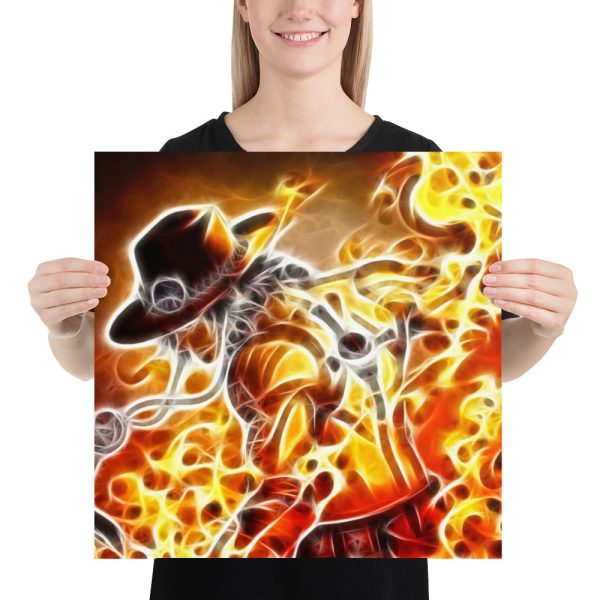One Piece Portgas D Ace Poster