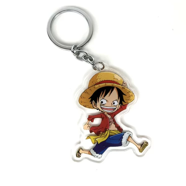 One Piece Luffy Anime keychain Acrylic strap/charms/Keyring