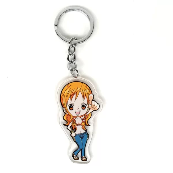 One Piece Nami Anime keychain Acrylic strap/charms/Keyring
