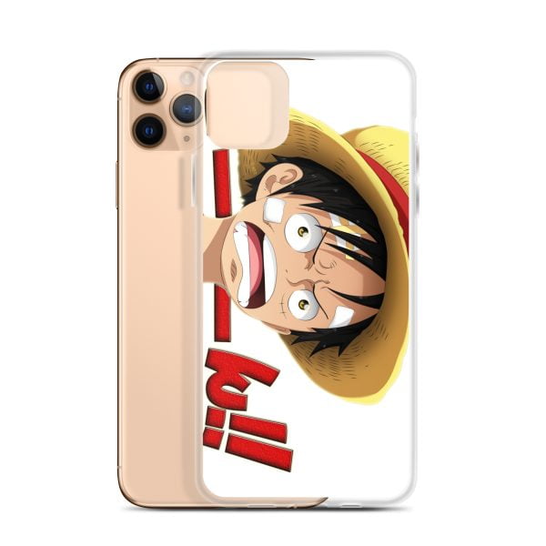 One Piece The Face Of Monkey D. Luffy Clear Case for Phone