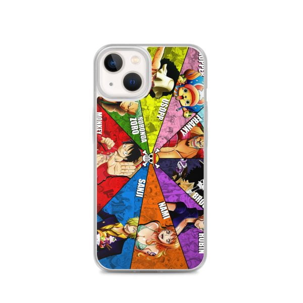 One Piece Straw Hat Pirates Clear Case for Phone