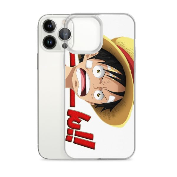 One Piece The Face Of Monkey D. Luffy Clear Case for Phone
