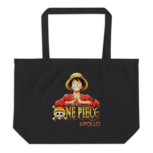 One Piece Luffy Apollo Large organic tote bag